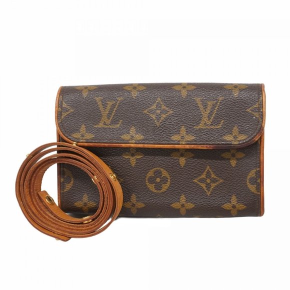 Louis Vuitton Florentine Brown Canvas clutch - Picture 1 of 10